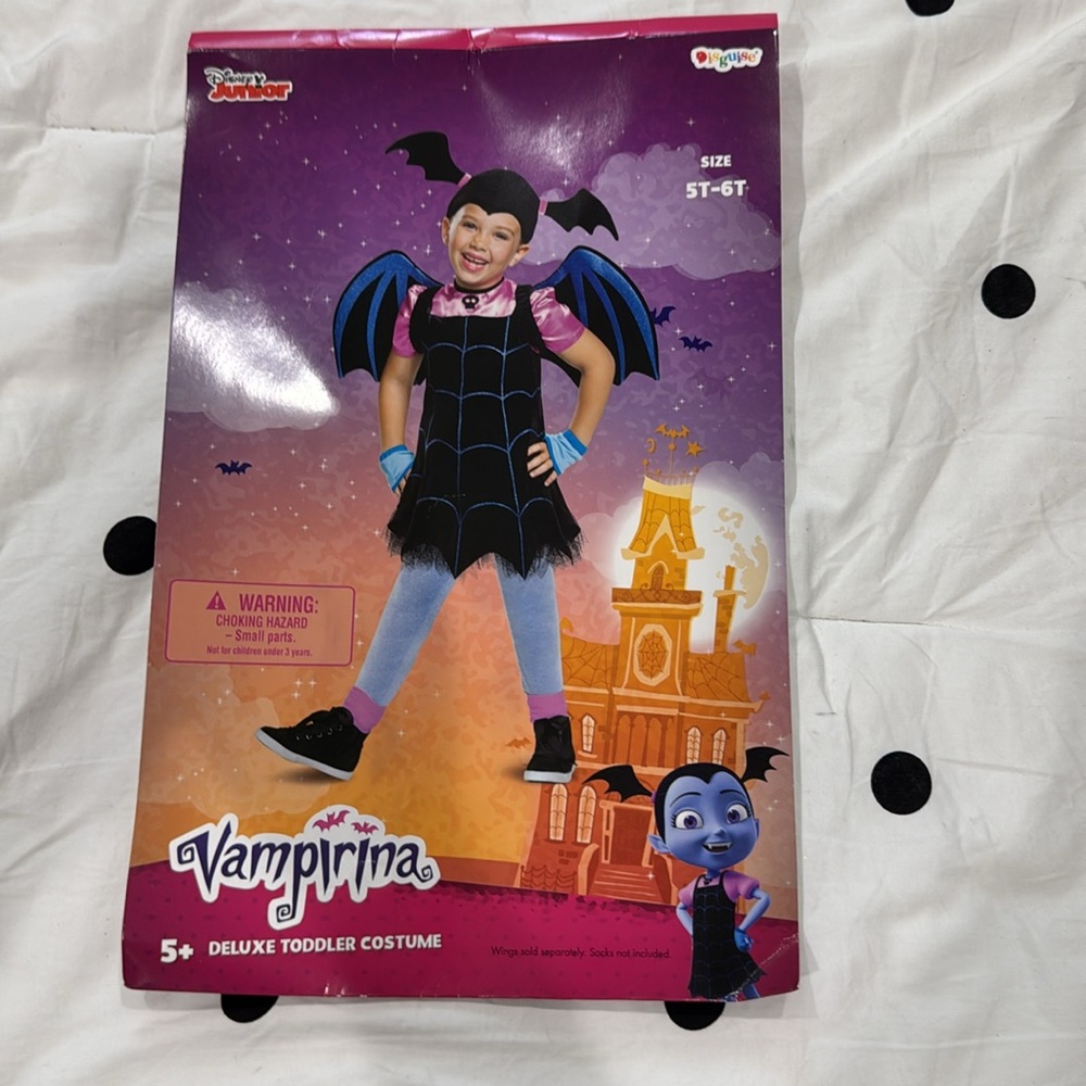 Vampirina Deluxe Toddler Costume - Black and Blue